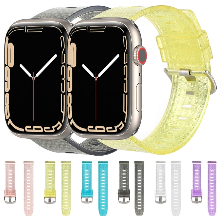 Transparent Shiny Diamond TPU Watch Band