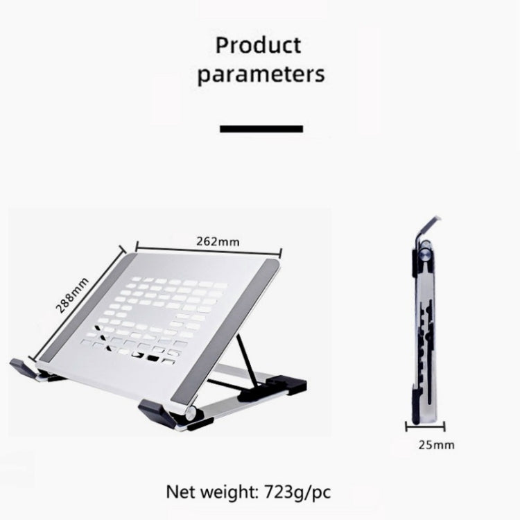 P2 Laptop Mount Vertical 5 Levels Riser Desk Computer Stand