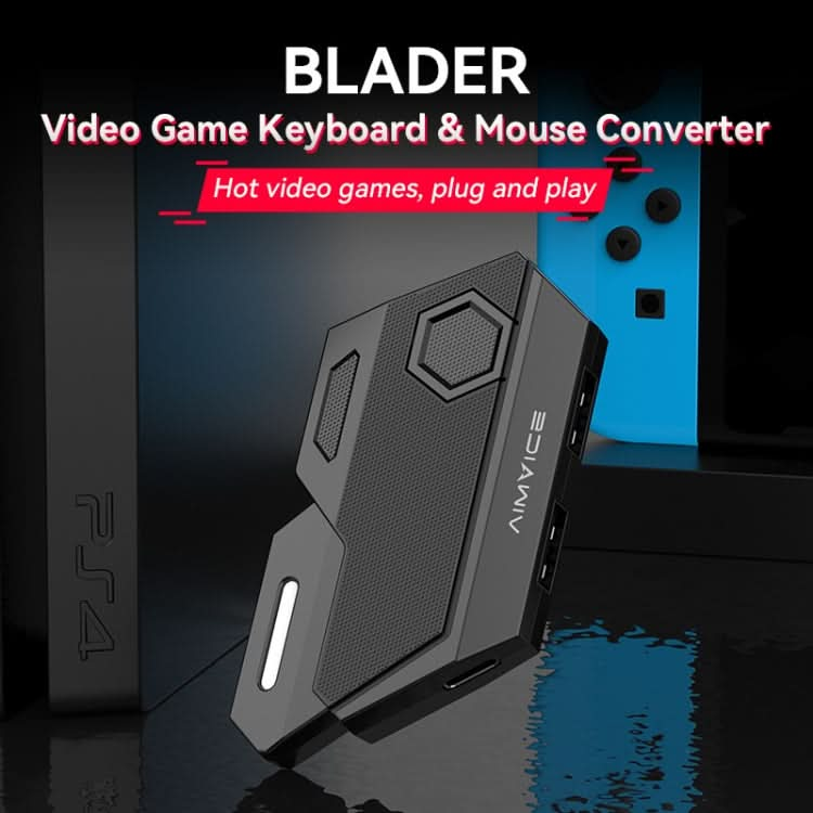 7 in 1 Video Game Converter Keyboard Mouse Converter Shooting Game Auxiliary Tool