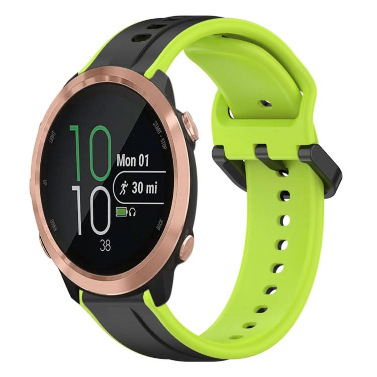 20mm Convex Loop Two-Color Silicone Watch Band, Series 1