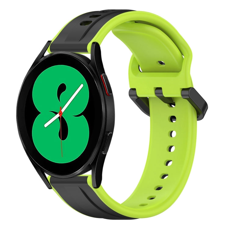 20mm Convex Loop Two-Color Silicone Watch Band, Series 5-Reluova