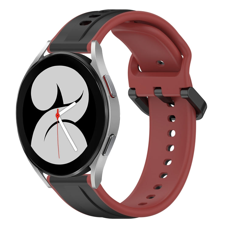 20mm Convex Loop Two-Color Silicone Watch Band, Series 4-Reluova