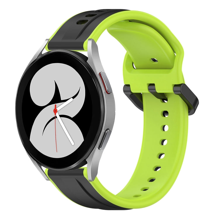 20mm Convex Loop Two-Color Silicone Watch Band, Series 4-Reluova