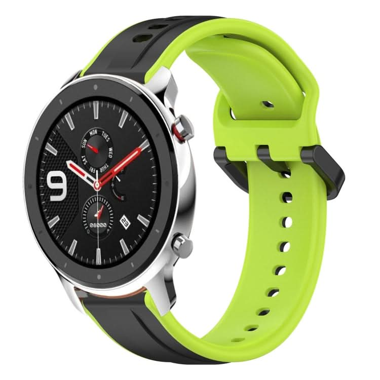 22mm Convex Loop Two-Color Silicone Watch Band, Series 1