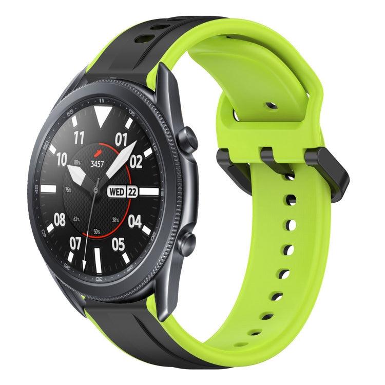 22mm Convex Loop Two-Color Silicone Watch Band, Series 1-Reluova