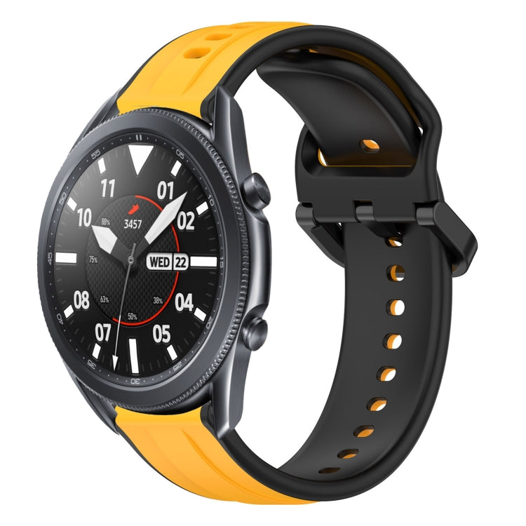 22mm Convex Loop Two-Color Silicone Watch Band, Series 1-Reluova