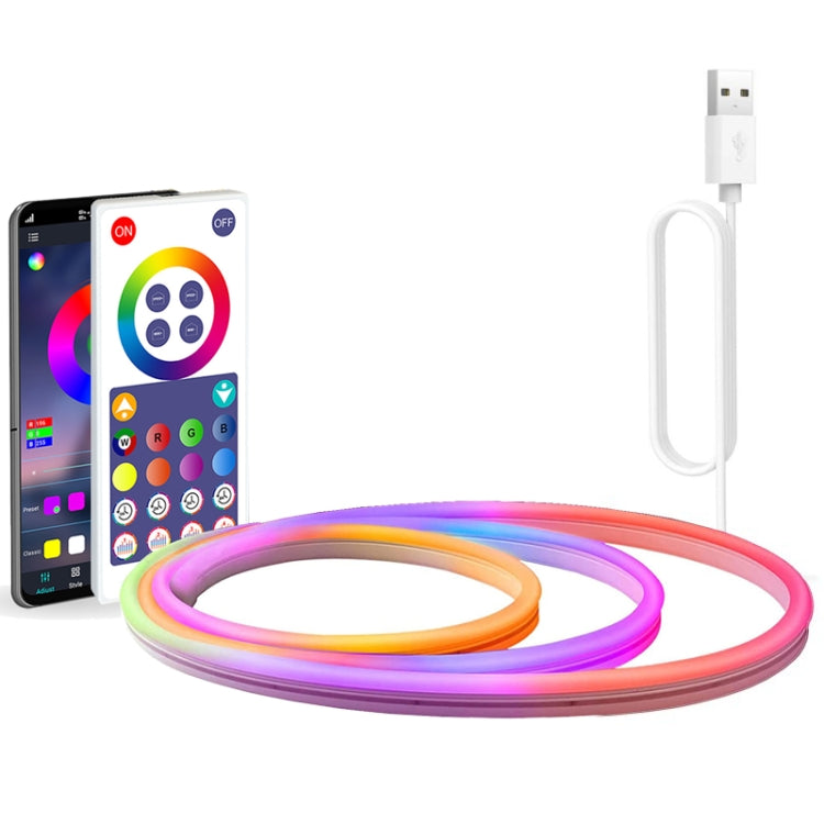 NH021 Waterproof 3m TUYA WIFI Music Sync RGB Neon Rope Light My Store