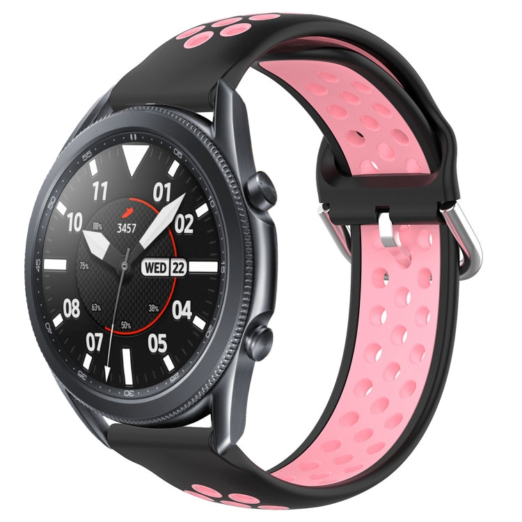 22mm Perforated Breathable Sports Silicone Watch Band, Series 1-Reluova