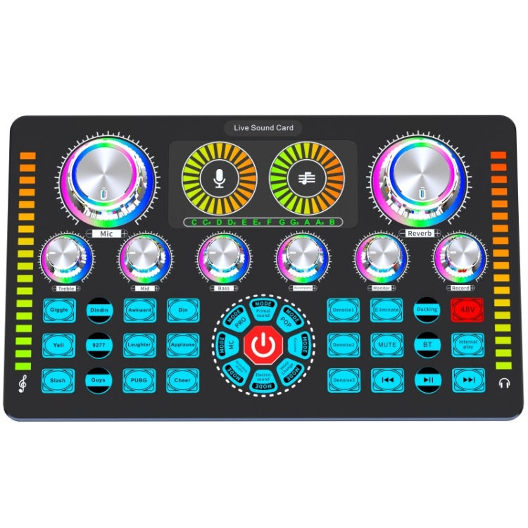 Q7 Live Streaming Sound Card Audio Mixer for Recording Live My Store