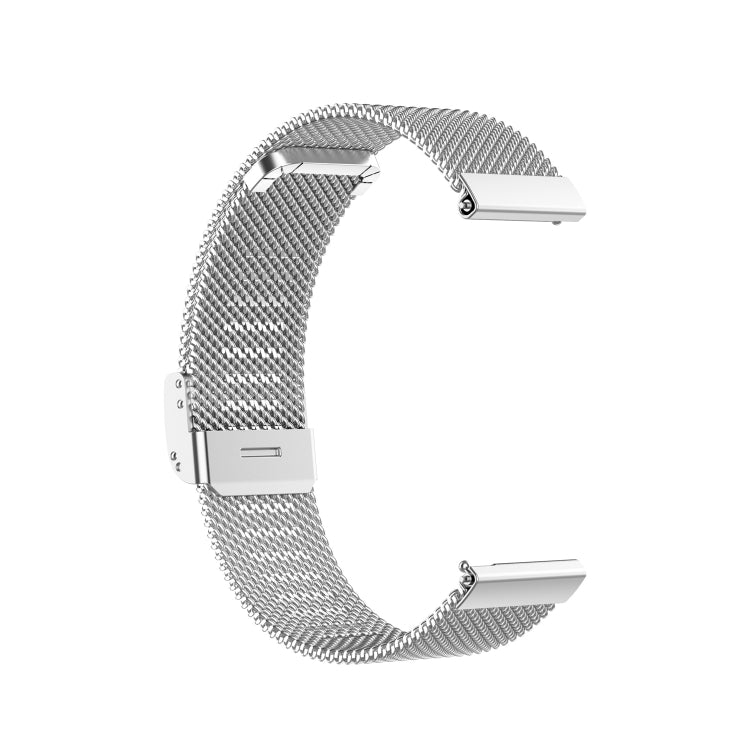 Milan Metal Steel Mesh Integrated Buckle Watch Band