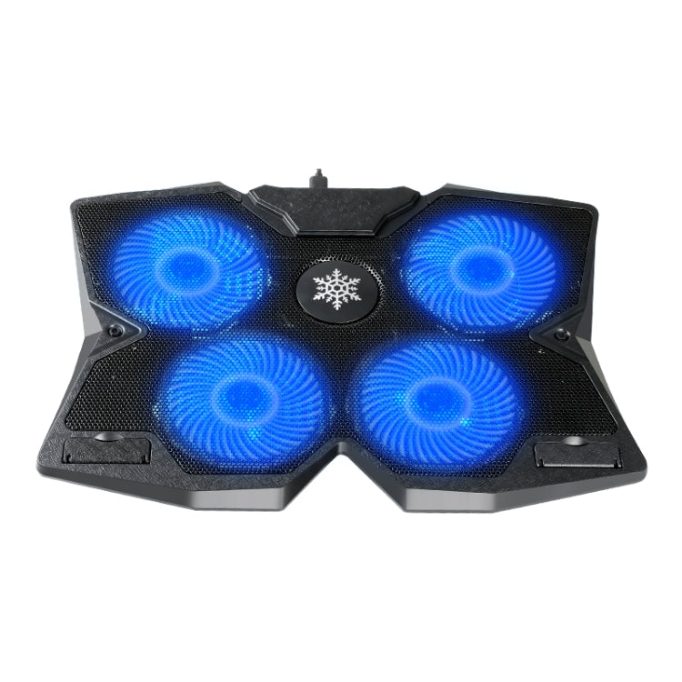 S400 Four Cooling Fans Foldable Adjustable Gaming Laptop Desktop Holder My Store