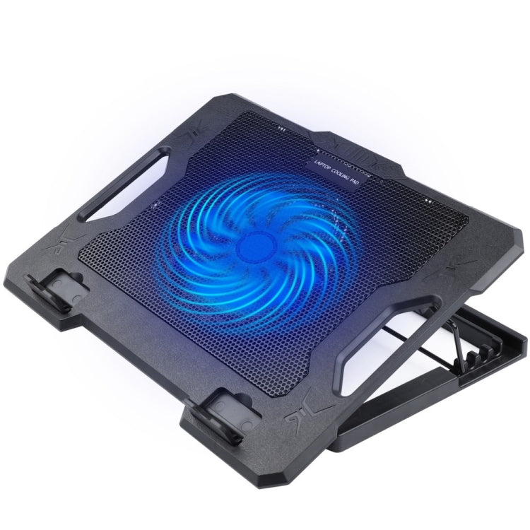 S100 One Fan Adjustable Height Dual USB Ports Laptop Cooling Pad My Store