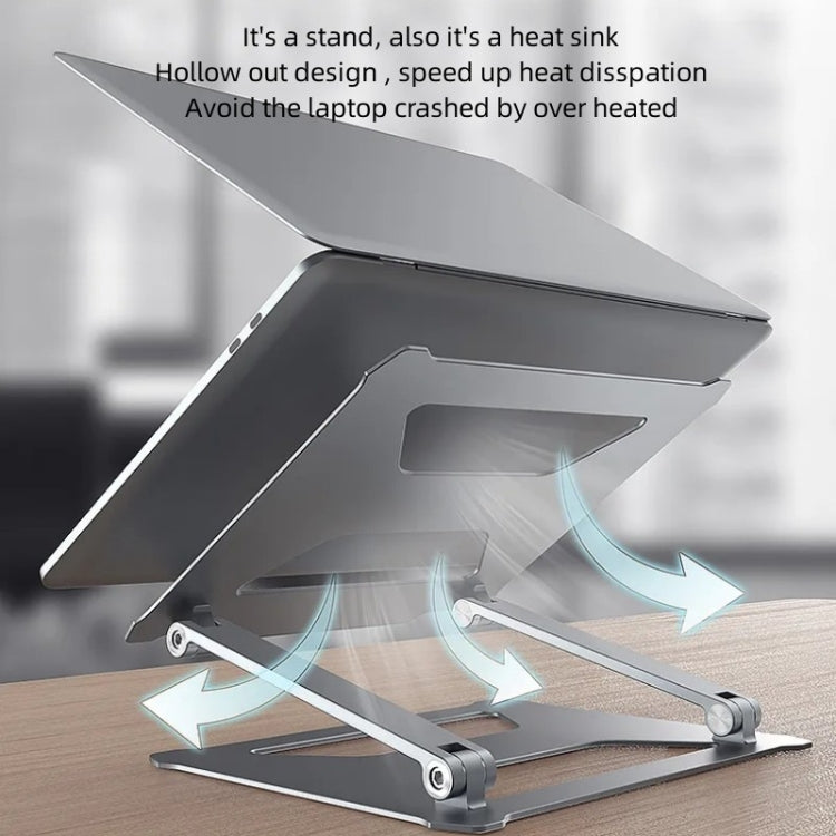 Boneruy P18 Ergonomic Desk Aluminum Holder for 14-17.3 Inch Laptops My Store