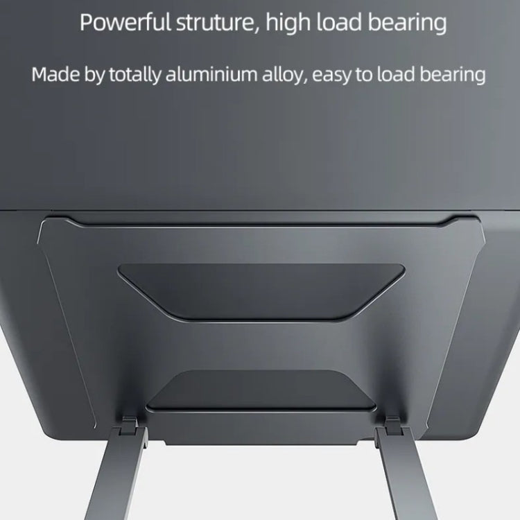 Boneruy P18 Ergonomic Desk Aluminum Holder for 14-17.3 Inch Laptops