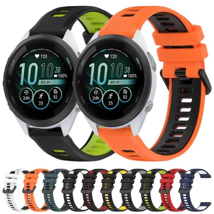 18mm Sports Two-Color Silicone Watch Band, Series 1