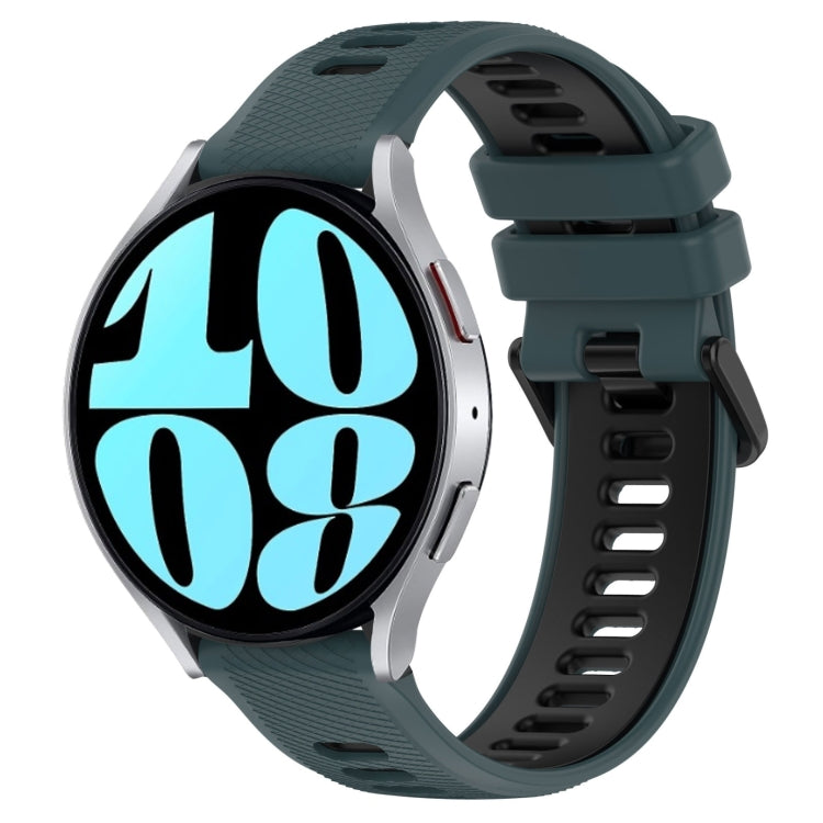 20mm Sports Two-Color Silicone Watch Band, Series 3