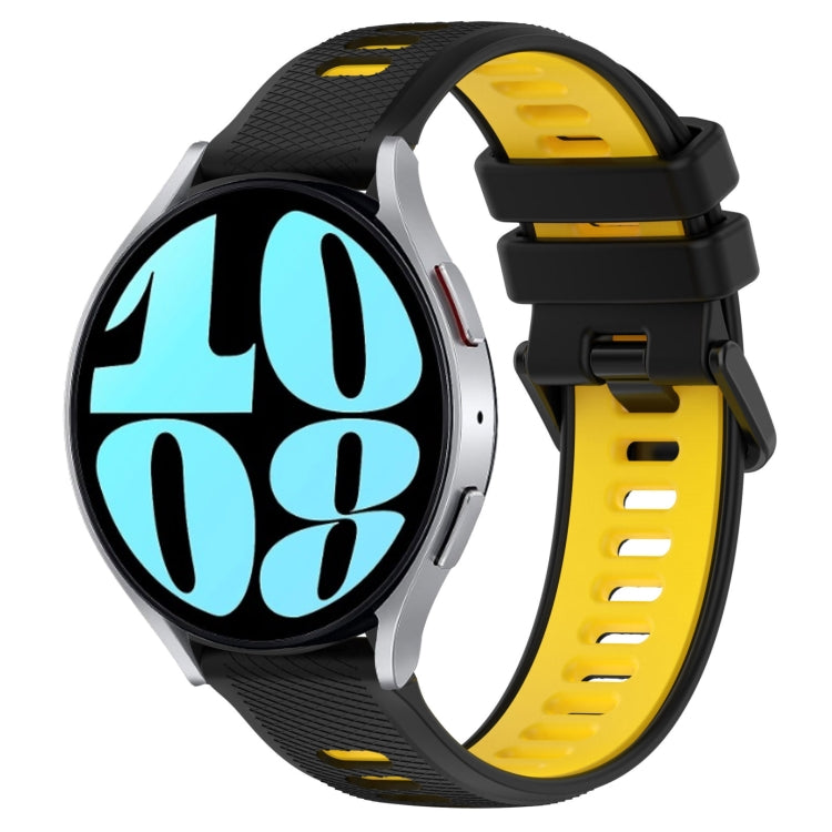 20mm Sports Two-Color Silicone Watch Band, Series 3