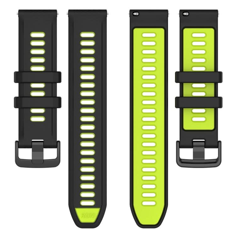 22MM Sports Two-Color Silicone Watch Band, Series 1