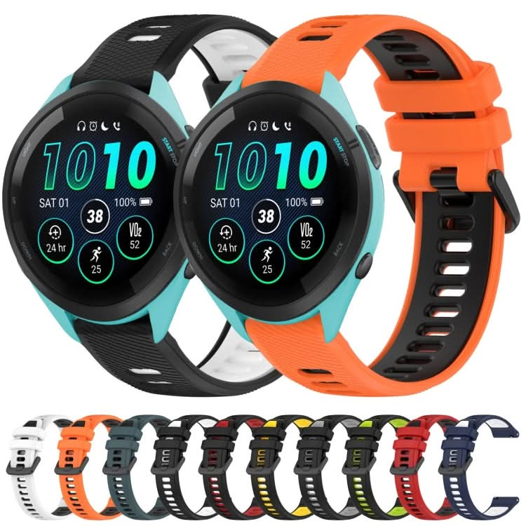 22mm Sports Two-Color Silicone Watch Band, Series 1