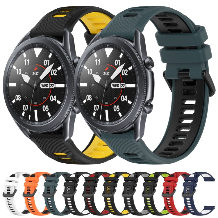 22mm Sports Two-Color Silicone Watch Band, Series 1-Reluova