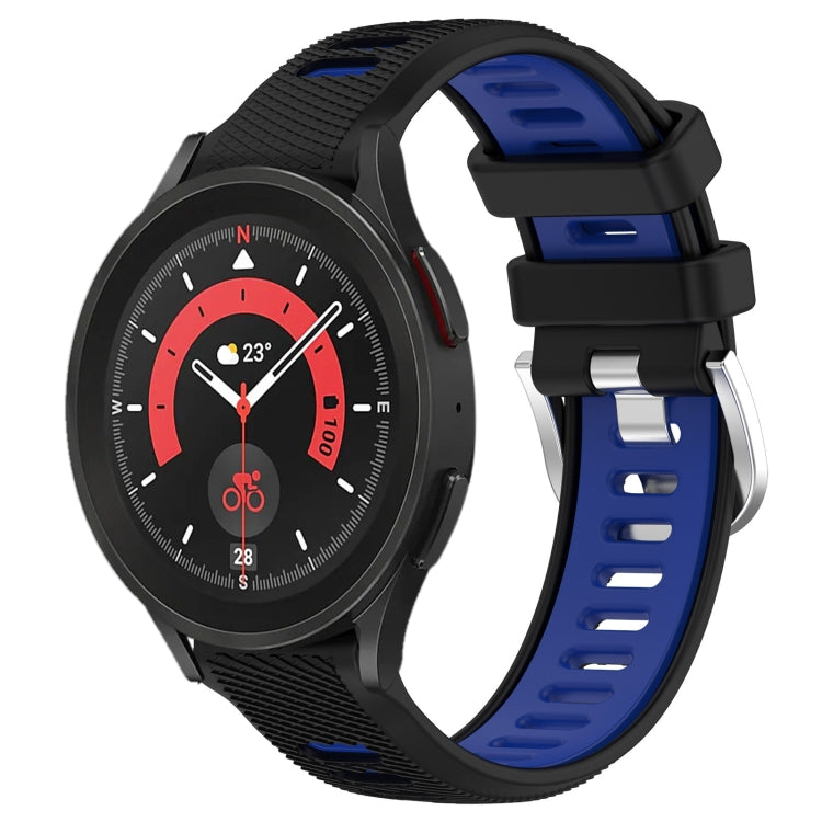 20mm Sports Two-Color Steel Buckle Silicone Watch Band, Series 1-Reluova