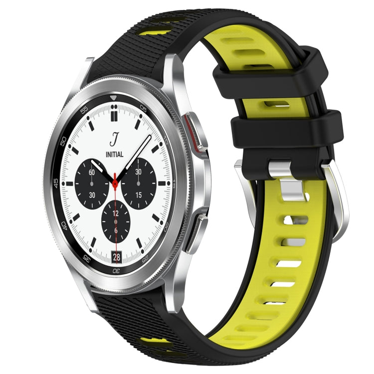 20mm Sports Two-Color Steel Buckle Silicone Watch Band, Series 7-Reluova