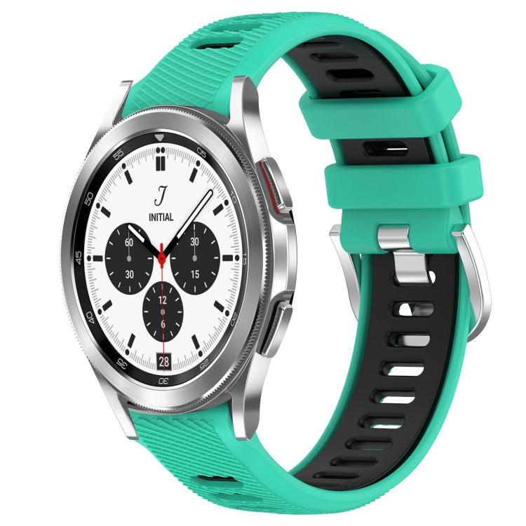 20mm Sports Two-Color Steel Buckle Silicone Watch Band, Series 7-Reluova