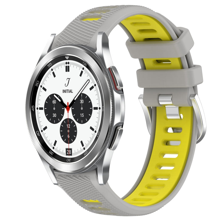 20mm Sports Two-Color Steel Buckle Silicone Watch Band, Series 7-Reluova