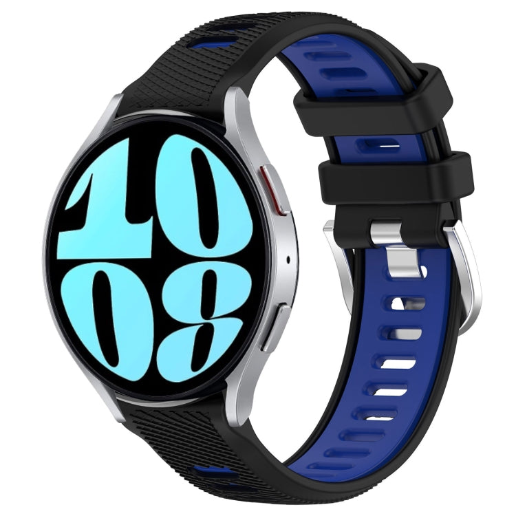 20mm Sports Two-Color Steel Buckle Silicone Watch Band, Series 5-Reluova