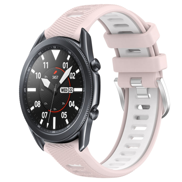 22mm Sports Two-Color Steel Buckle Silicone Watch Band, Series 1-Reluova