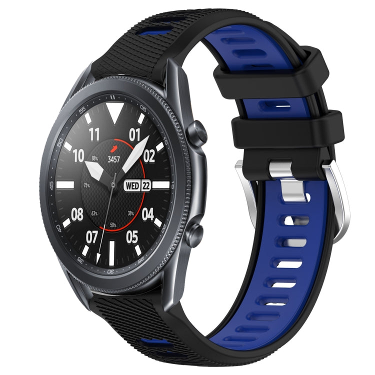 22mm Sports Two-Color Steel Buckle Silicone Watch Band, Series 1-Reluova