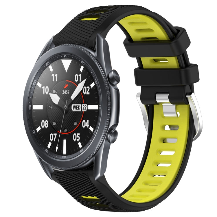 22mm Sports Two-Color Steel Buckle Silicone Watch Band, Series 1-Reluova