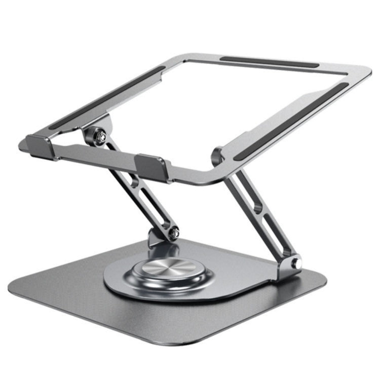 D147 Foldable 360 Degree Rotating Laptop Lifting Bracket Aluminum Alloy Notebook Desktop Stand My Store