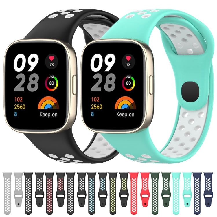 Sports Two-Color Silicone Watch Band