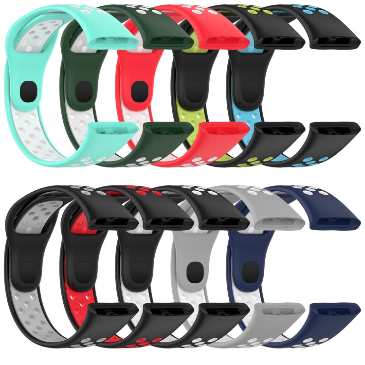 Sports Two-Color Silicone Watch Band