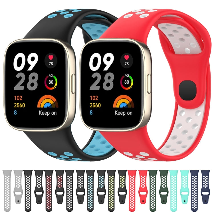 Sports Two-Color Silicone Watch Band