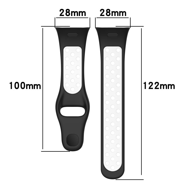 Sports Two-Color Silicone Watch Band