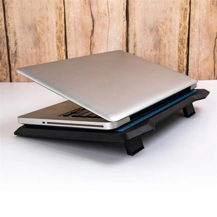 S200 Dual Silent Cooling Fan Portable Slim Notebook Cooling Pad for Laptop My Store