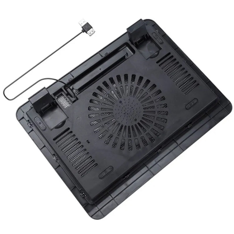 N191 USB Powered Portable Slim Silent Fan Laptop Cooling Pad with Stand My Store