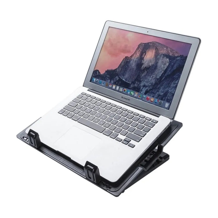 NB339 USB Desktop 5-Gear Adjustable Height Laptop Cooling Base My Store