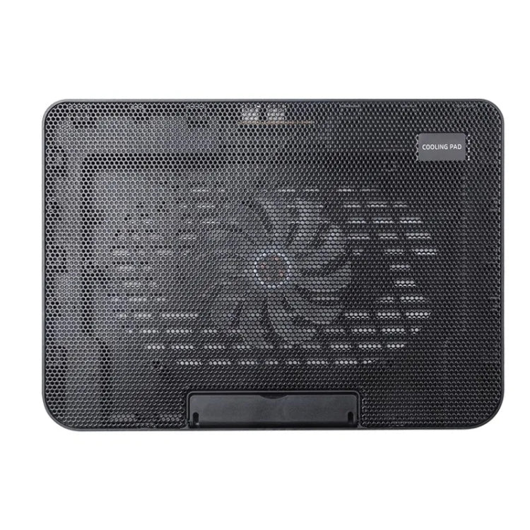 N99F1 Slim Silent Fan Laptop Desktop Cooling Pad with Adjustable Stand