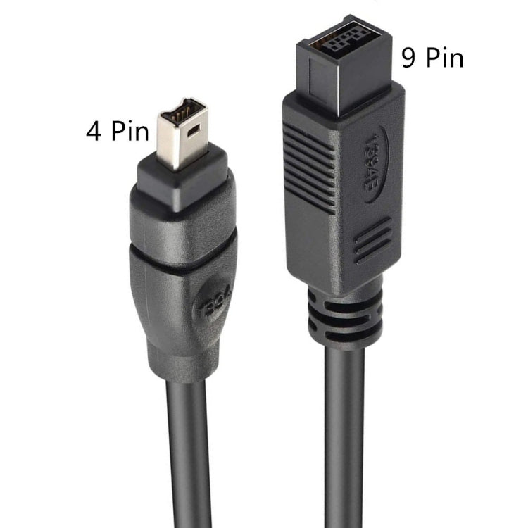 JUNSUNMAY FireWire High Speed Premium DV 800 9 Pin Male To FireWire 400 4 Pin Male IEEE 1394 Cable My Store