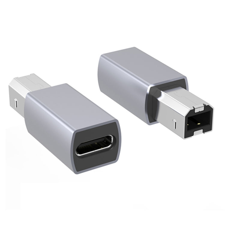 JUNSUNMAY USB Type-C Female to Male USB 2.0 Type-B Adapter Converter Connector for Printers Scanner Electric Piano