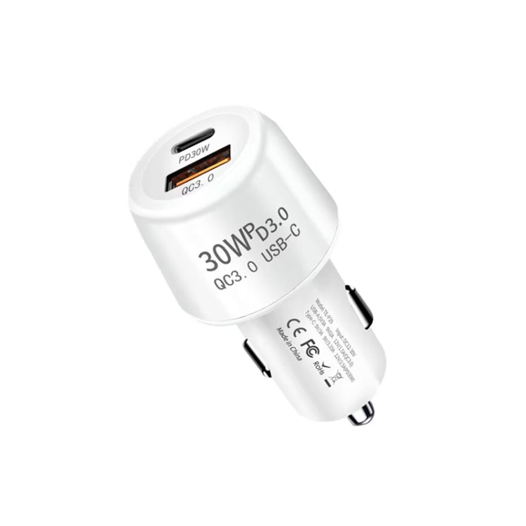 P29 48W PD30W + QC3.0 18W USB Dual Port Car Charger