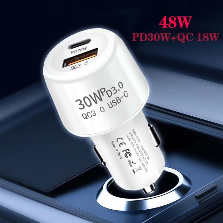 P29 48W PD30W + QC3.0 18W USB Dual Port Car Charger ÎҵÄÉ̵ê