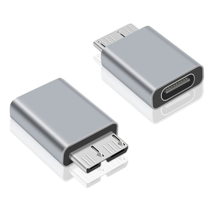 JUNSUNMAY USB-C / Type-C Female to Male USB 3.0 Micro B Adapter Converter