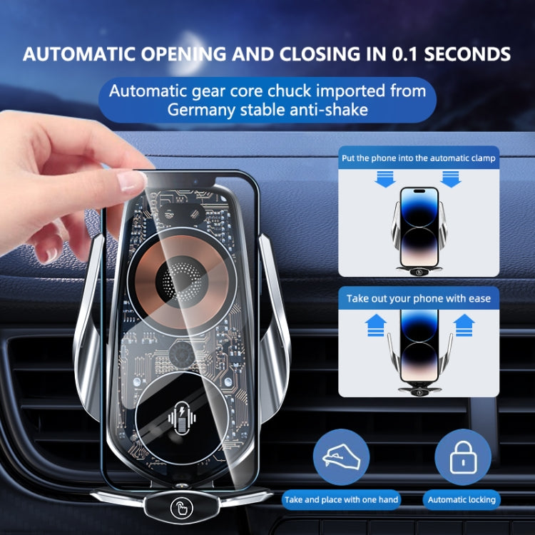 Q7 Magnetic Wireless Fast Charging Car Mobile Phone Charger Bracket ÎҵÄÉ̵ê