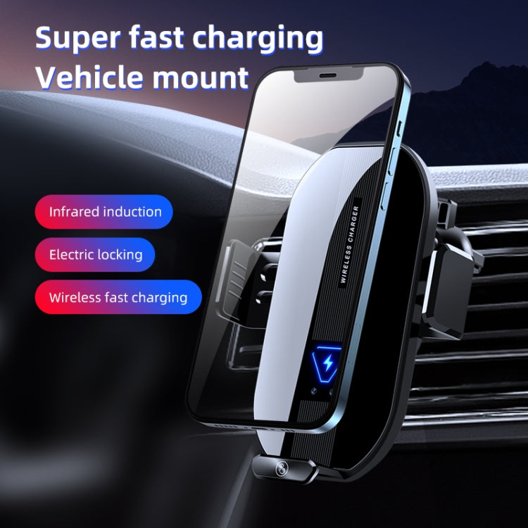 A9 Car 15W Fast Charging Magnetic Auto Sensitive QI Wireless Charger ÎҵÄÉ̵ê