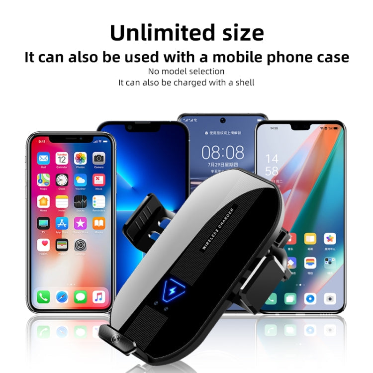 A9 Car 15W Fast Charging Magnetic Auto Sensitive QI Wireless Charger ÎҵÄÉ̵ê