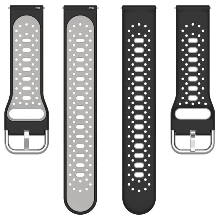 20mm Breathable Two-Color Silicone Watch Band, Series 7